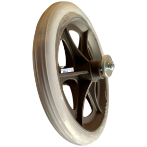 Rueda Llanta 8” Maciza Delantera para Sillas de Ruedas
