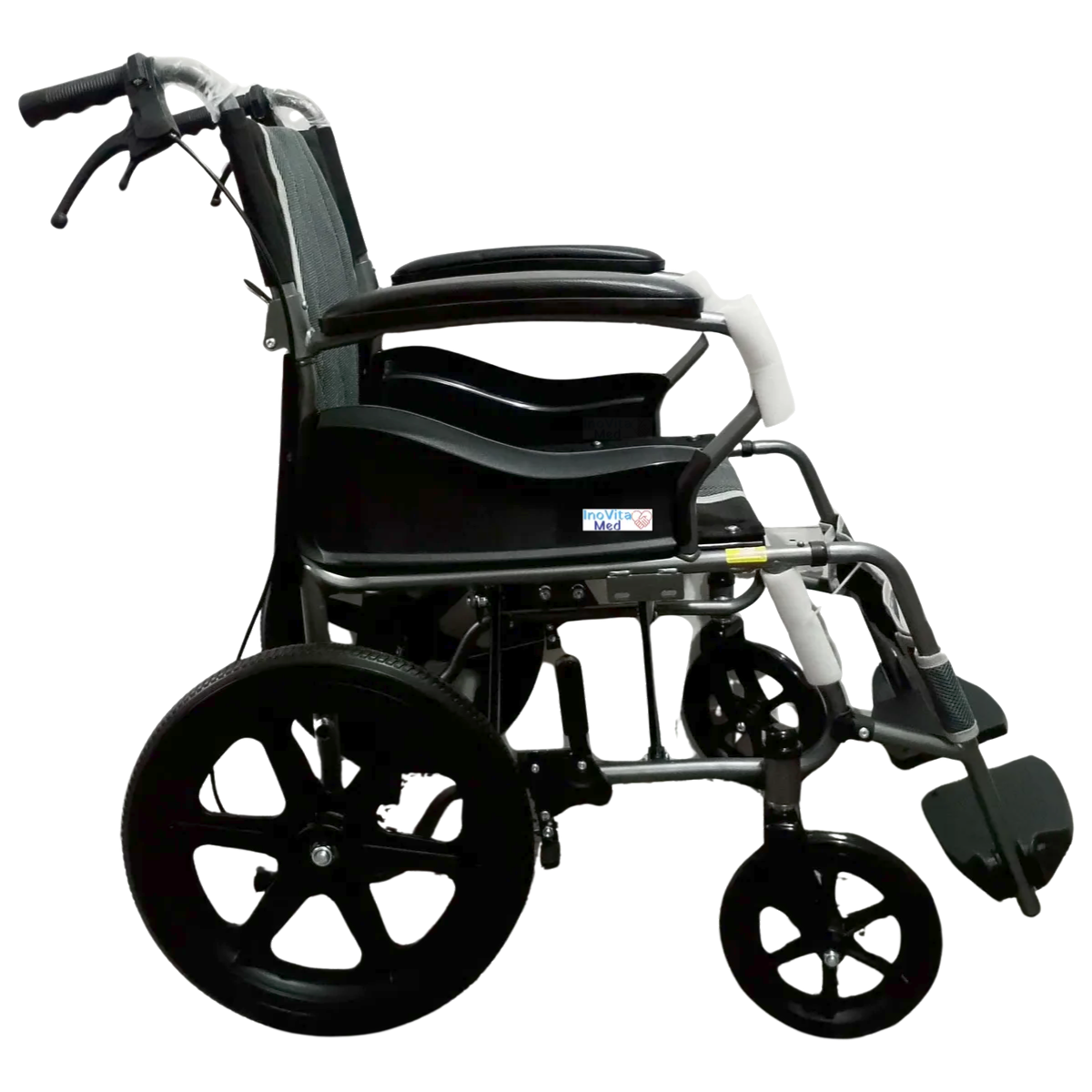 Silla De Ruedas De Transporte Plegable - Image 2