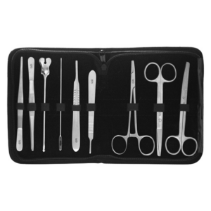 Sistema Equipo De Disección Gmd 9 Piezas Kit Cirugía Peq